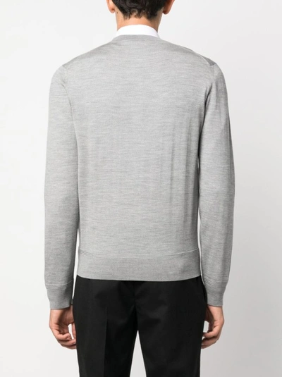 Shop Tom Ford Grey Wool Sweaters