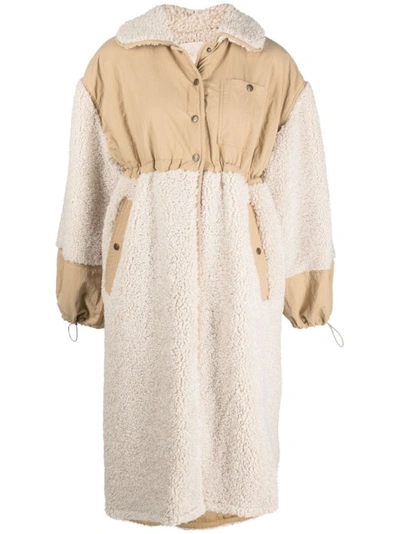 Shop Ulla Johnson Long Brown Coat