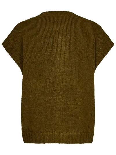 Shop Dsquared2 Green Wool Blend Knit