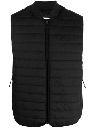 Shop Calvin Klein Black Padded Vest