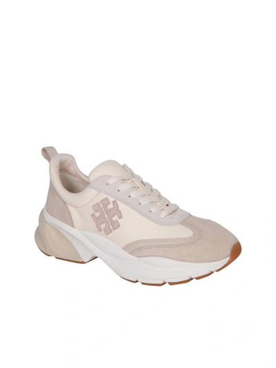 Shop Tory Burch The Good Luck Sneakers In White