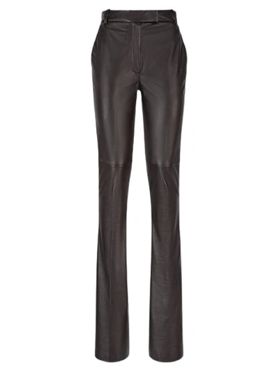 Shop Attico Piaf Long Pants In Black
