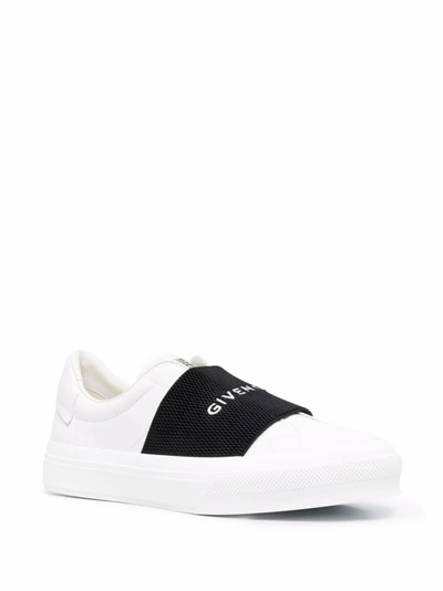 Shop Givenchy Chunky Rubber White Sneakers