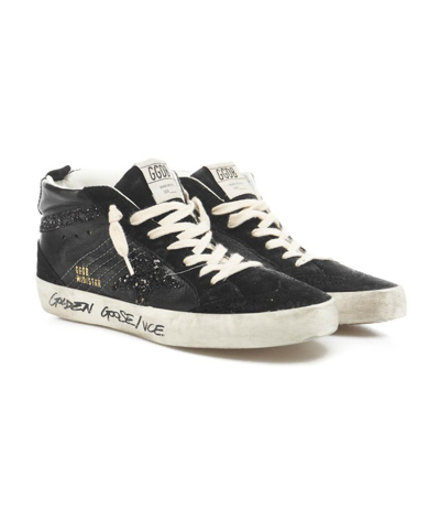 Golden Goose Mid Star Sneaker In Black | ModeSens