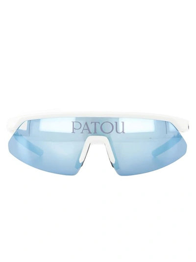 Shop Patou Sunglasses - Nylon - Avalanche In White
