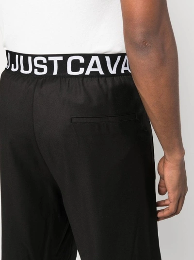 Shop Just Cavalli Stylish Black Shorts