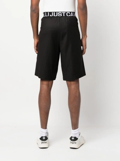 Shop Just Cavalli Stylish Black Shorts