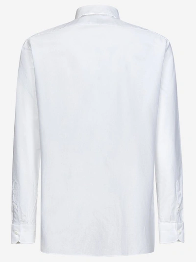 Shop Luigi Borrelli Napoli Shirts White