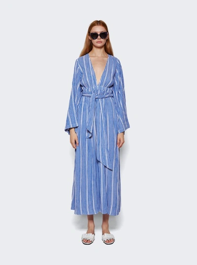 Shop Mara Hoffman Blair Dress In Blue