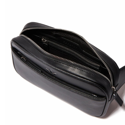 Shop Roderer Award Belt Bag > Italian Leather Black