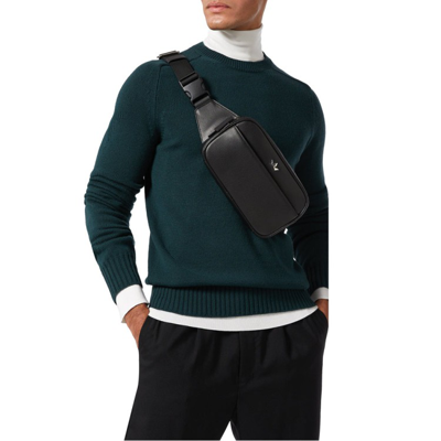 Shop Roderer Award Belt Bag > Italian Leather Black