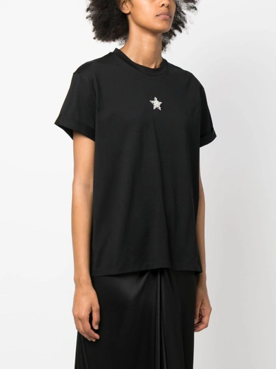 Shop Stella Mccartney Black Short-sleeved T-shirt