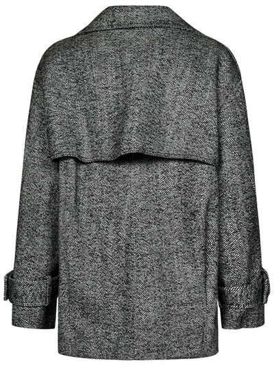 Shop Victoria Beckham Black Short Coat
