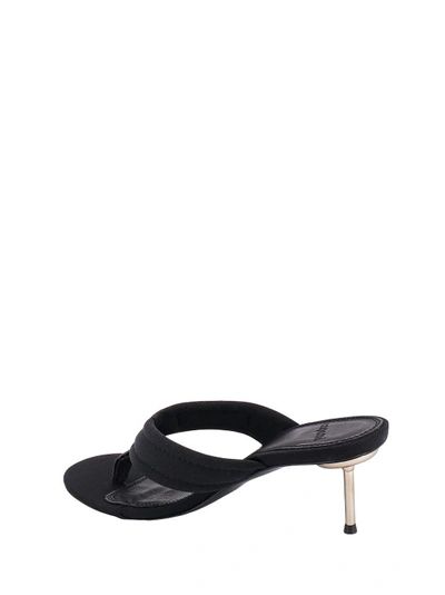 Shop Coperni Nylon Sandals In Black