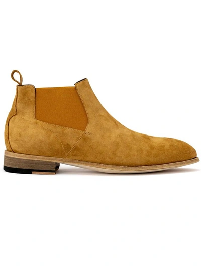 Alexander 1910 Country Suede Ankle Boot In Brown