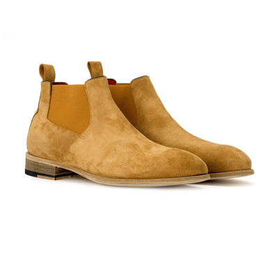 Alexander 1910 Country Suede Ankle Boot In Brown