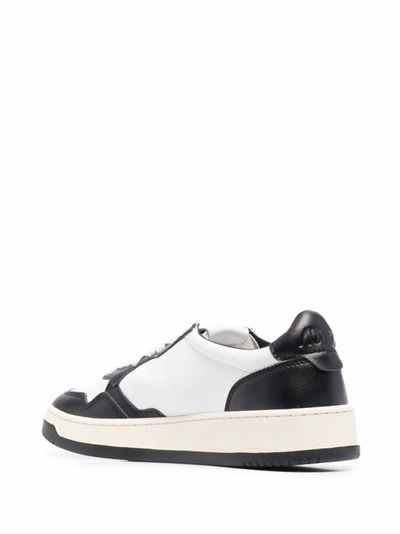 Shop Autry Black Leather Sneakers
