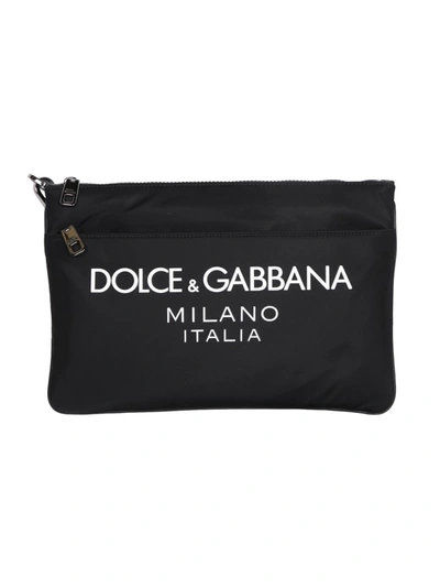 Shop Dolce & Gabbana Black Pouch