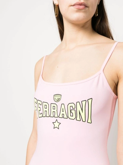 Shop Chiara Ferragni Pink Mini Dress