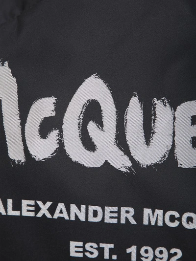 Shop Alexander Mcqueen Metropolitan Print Backpack In Black