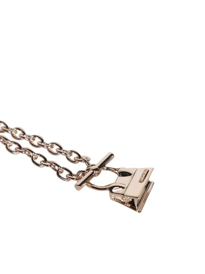 Shop Jacquemus Chiquito Charm Pendant In Gold