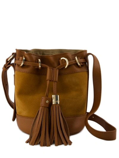 Shop See By Chloé Vicki Crossbody Bag - Leather - Caramello In Brown
