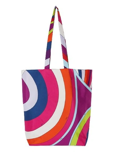 Shop Pucci Multicolor Tote Bag
