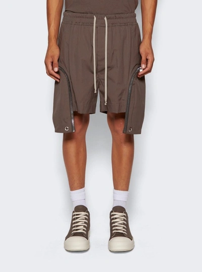 Shop Rick Owens Bauhaus Boxer Shorts In Grey