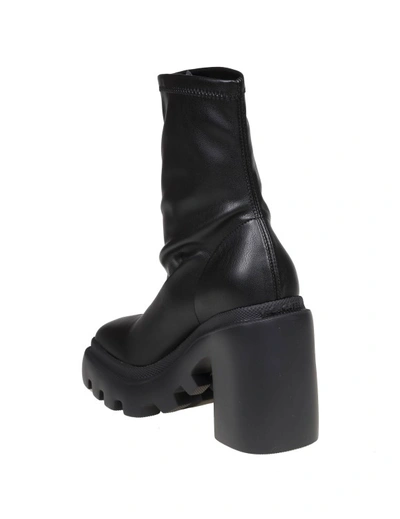 Shop Vic Matie Soft Black Leather Ankle Boots