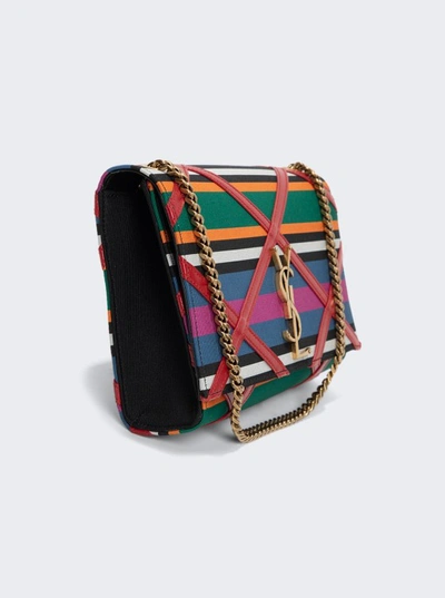 Shop Saint Laurent Medium Kate Crossbody Bag In Multicolor
