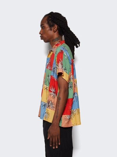 Shop Bode Patchwork Tumbleweed Ss Shirt In Multicolor