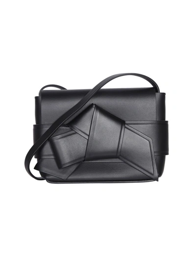Shop Acne Studios Black Mini Crossbody Bag