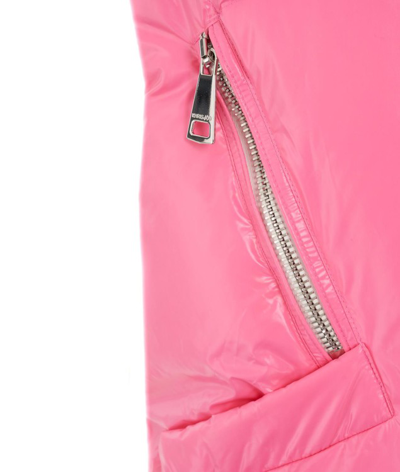 Shop Khrisjoy Pink Puffer Vest In Down