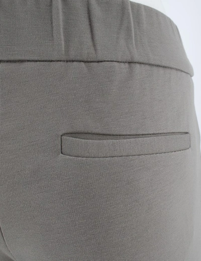 Shop Le Tricot Perugia Middle Grey Viscose Trousers