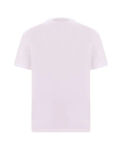 Shop Dsquared2 Cotton T-shirt With Frontal Print In White