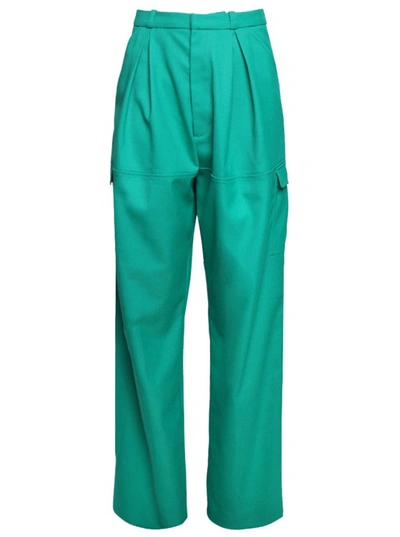 Shop Lhd Green Ventilo Pants