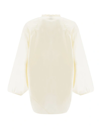 Shop Aspesi Neutral Soft Cotton Poplin Blouse In Neutrals