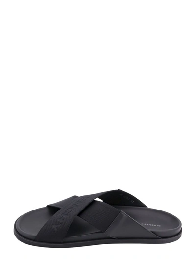 Shop Givenchy Webbing Sandals In Black