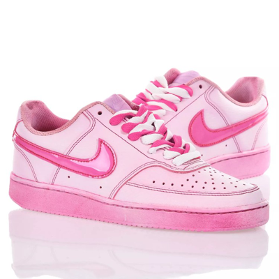 Shop Nike Court Vision Pink Sneakers