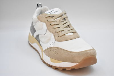 Voile Blanche Laced-up Sneakers In Neutrals