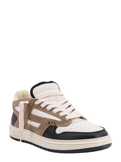 Shop Represent Lace-up Leather Sneakers In Brown