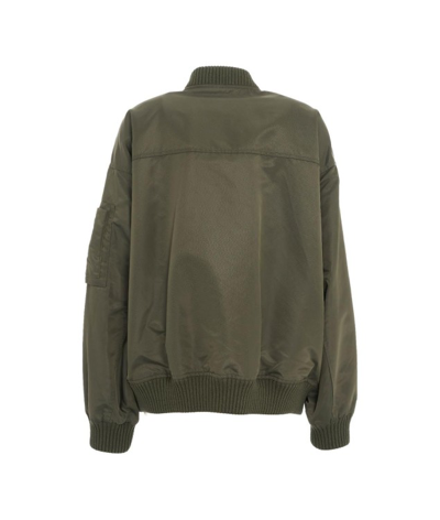 Shop Dsquared2 Bomber With Patches In Green