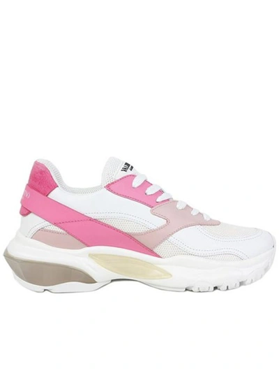 influenza evigt nøgle Valentino Garavani White And Pink Chunky Platform Sneakers | ModeSens