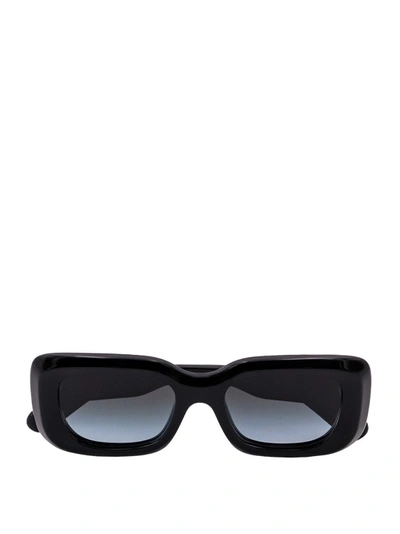 Shop Chloé Acetate Sunglasses In Black