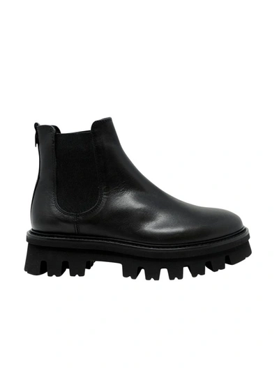 Shop Agl Attilio Giusti Leombruni Black Leather Natalia Chelsea Ankle Boots