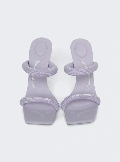 Shop Alexander Wang Julie Nylon Sandal In Purple