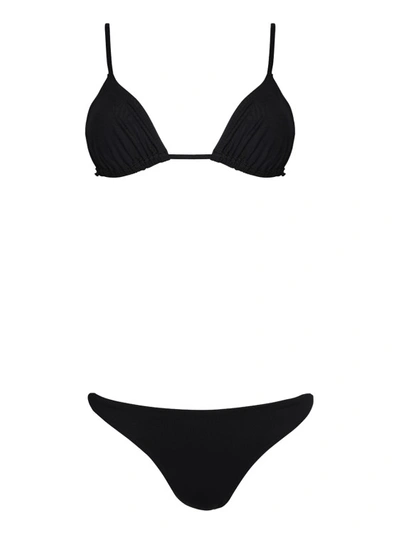 Shop Wardrobe.nyc Black Two-piece Bikini