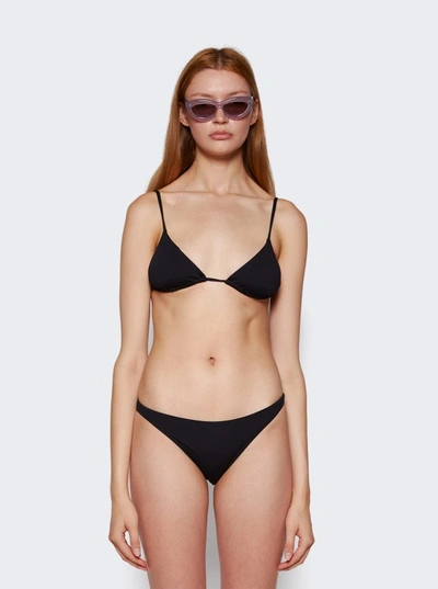 Shop Wardrobe.nyc Black Two-piece Bikini