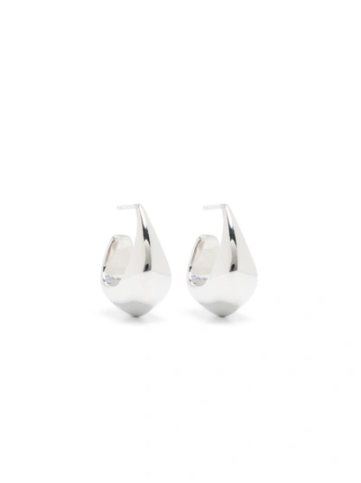 Shop Lemaire Curved Mini Drop In Silver