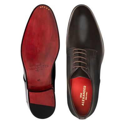Alexander 1910 Derby Montenapoleone - Smooth Calf Tm In Brown
